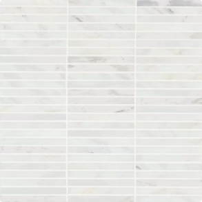 Oriental White Mosaic 3 - marble tile